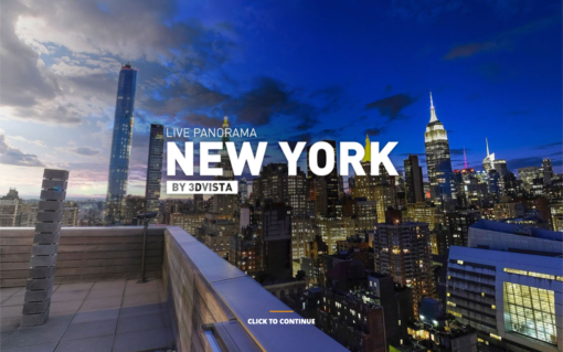 360 Virtual Tour Sample - Live Panorama of New York