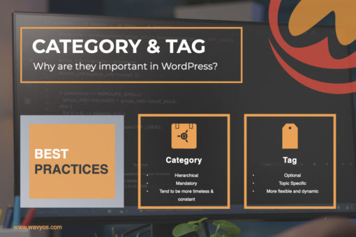 An overview of the differences of category and tag in WordPress